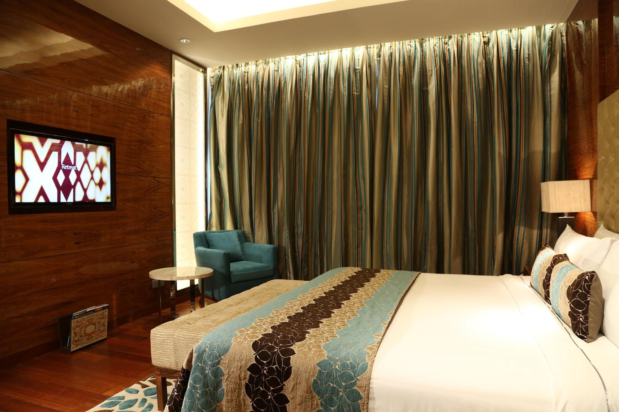 ทัช ซิตี้เซ็นเตอร์ - คุรุคราม Hotel คูร์เคาน์ ภายนอก รูปภาพ A bedroom at the hotel