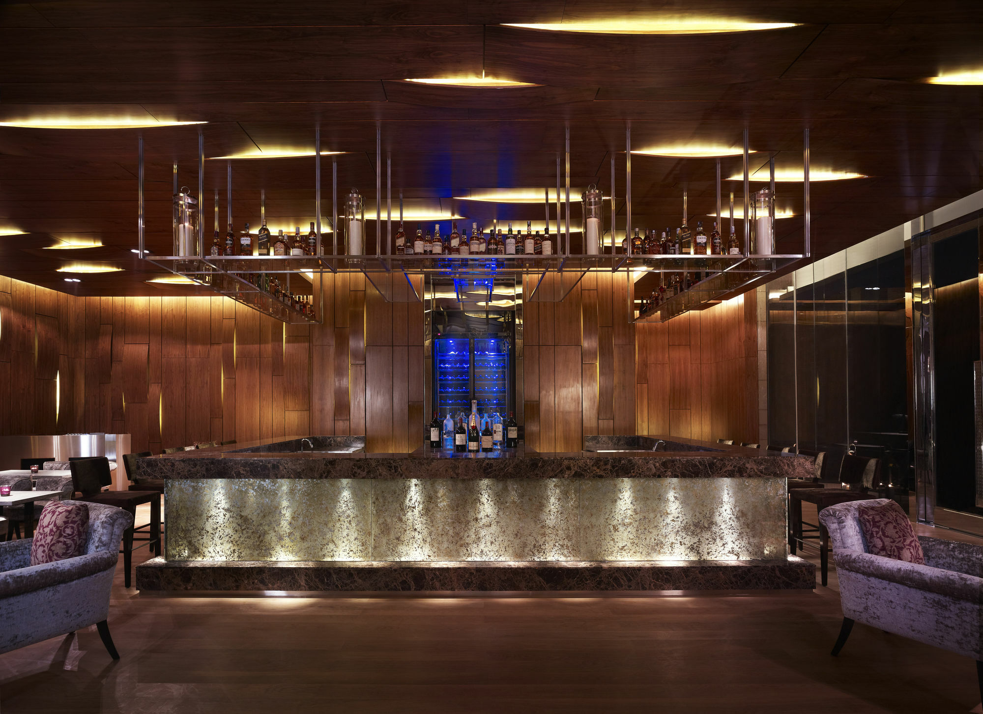 ทัช ซิตี้เซ็นเตอร์ - คุรุคราม Hotel คูร์เคาน์ ภายนอก รูปภาพ The bar at the 101 Sky Lounge